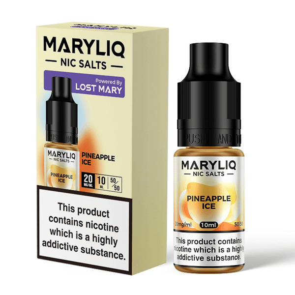 Pineapple Ice Maryliq Vape Juice by Lost Mary Tablites Pineapple Ice Maryliq Vape Juice by Lost Mary Tablites