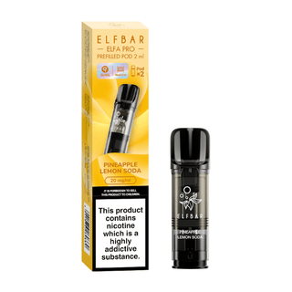 Pineapple Lemon Qi Elfa Pro Pods by Elf Bar