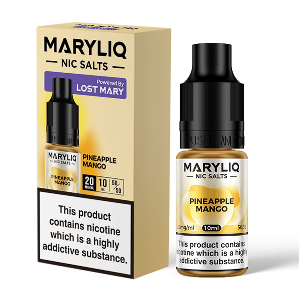 Pineapple Mango Maryliq Vape Juice by Lost Mary Tablites Pineapple Mango Maryliq Vape Juice by Lost Mary Tablites