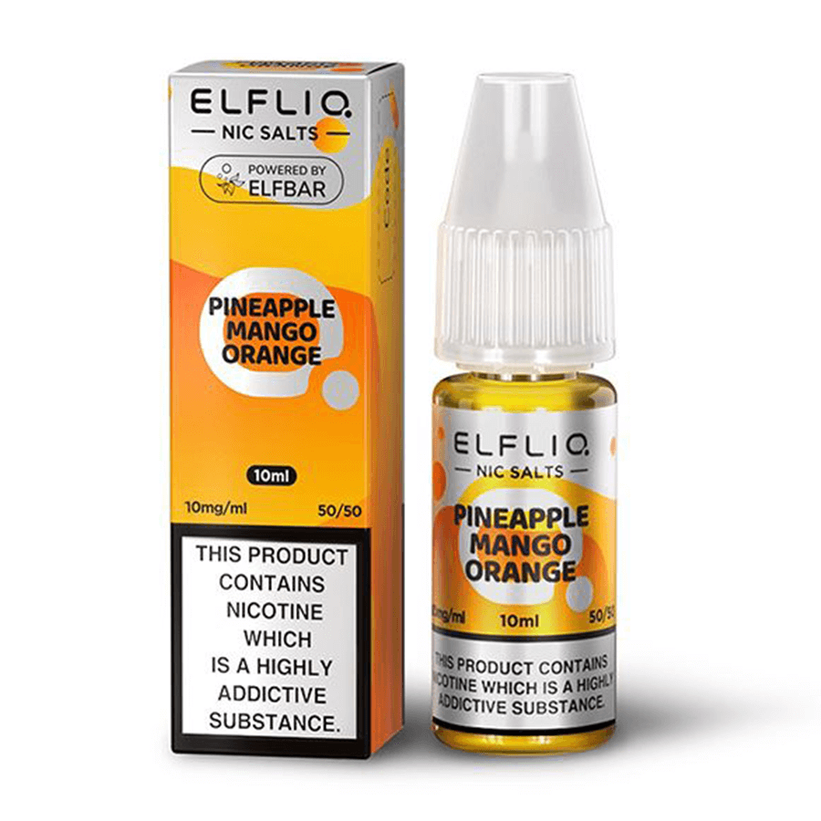 Pineapple Mango Orange Elfliq Vape Juice by Elf Bar- 4895255209614 - TABlites