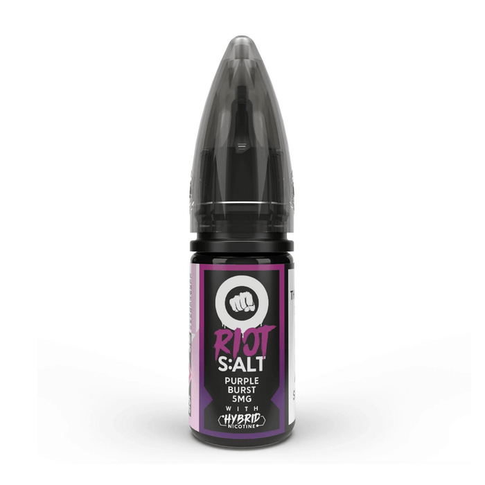 Purple Burst Nic Salt E-Liquid by Riot Squad 10ml- 5056059534473 - TABlites