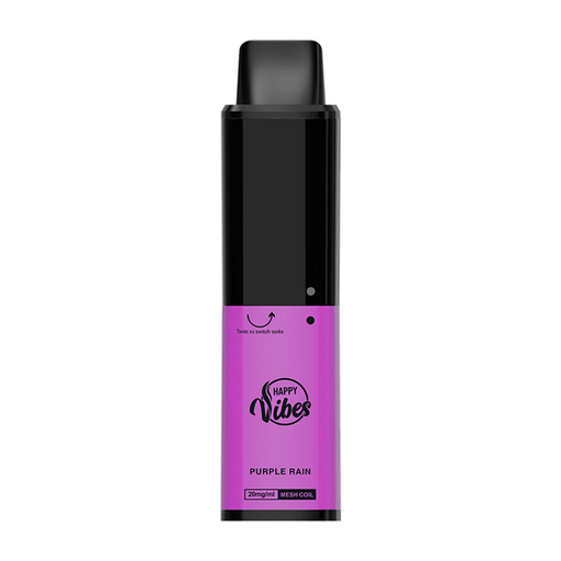 Purple Rain Twist Disposable Vape by Happy Vibes- 9990934123023 - TABlites