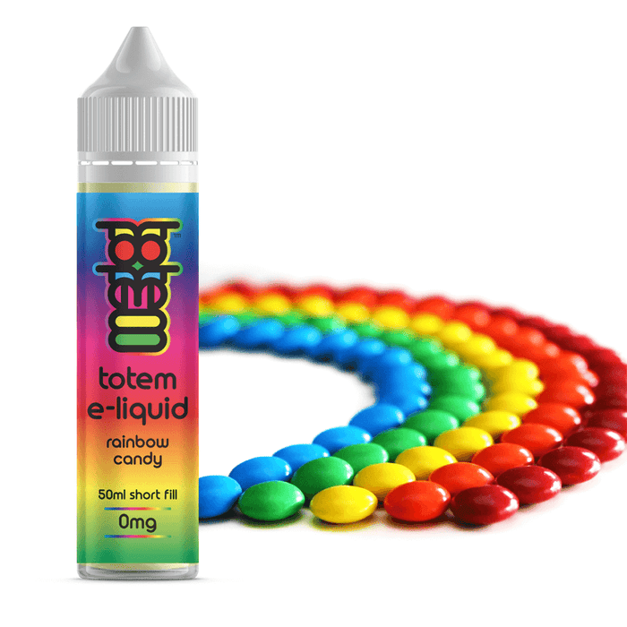Rainbow Candy Shortfill E-Liquid by Totem 50ml- 12161 - TABlites
