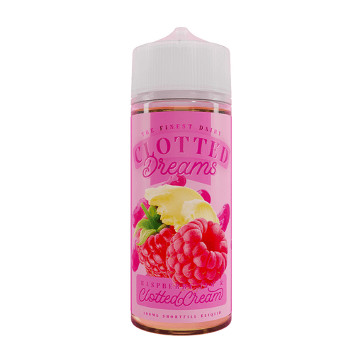 Raspberry Jam and Clotted Cream Short Fill E-Liquid by Clotted Dreams 100ml- 0660111266469 - TABlites