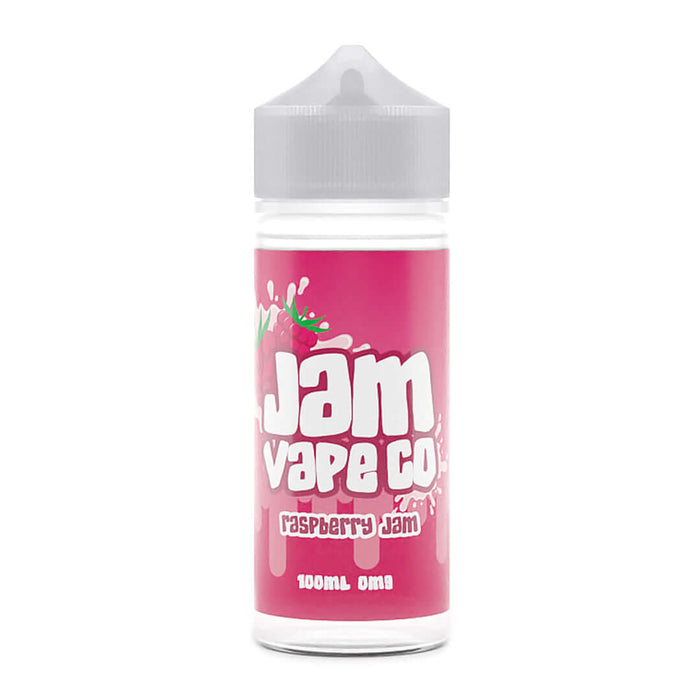 Raspberry Jam Shortfill E-Liquid by Jam Vape Co. 100ml- 5060538112427 - TABlites