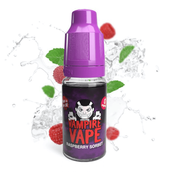 Raspberry Sorbet E-Liquid by Vampire Vape 10ml  Tablites