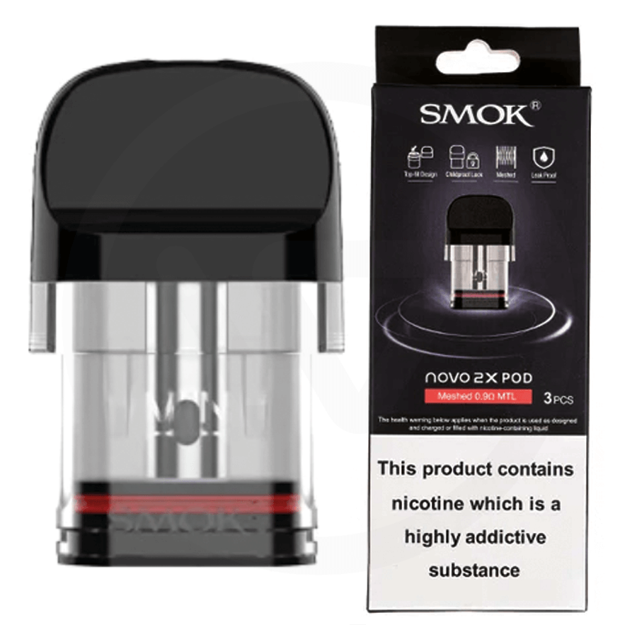SMOK Novo 2 X Replacement Pods | Pack of 3 Pods Tablites SMOK Novo 2 X Replacement Pods | Pack of 3 Pods Tablites