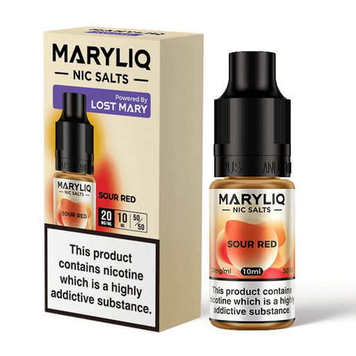 Sour Red Maryliq Vape Juice by Lost Mary- 4895258300233 - TABlites