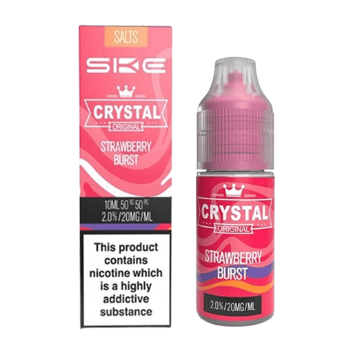 Strawberry Burst Crystal Vape Juice by SKE- 5060939118387 - TABlites