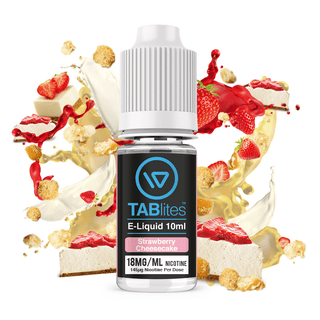 Strawberry Cheesecake E-Liquid by Tablites - 18mg