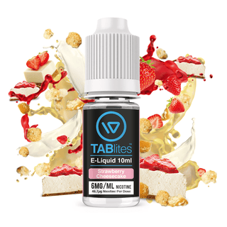 Strawberry Cheesecake E-Liquid by Tablites - 6mg