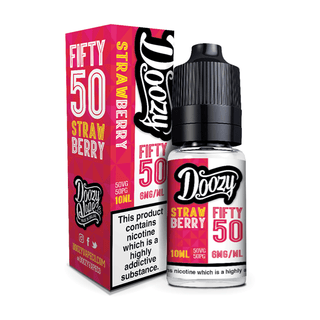 Strawberry Fifty 50 E-Liquid by Doozy- 5056168849352 - TABlites