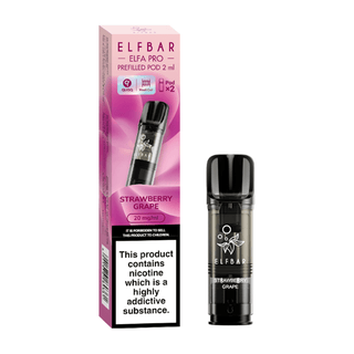 Strawberry Grape Elfa Pro Pods by Elf Bar