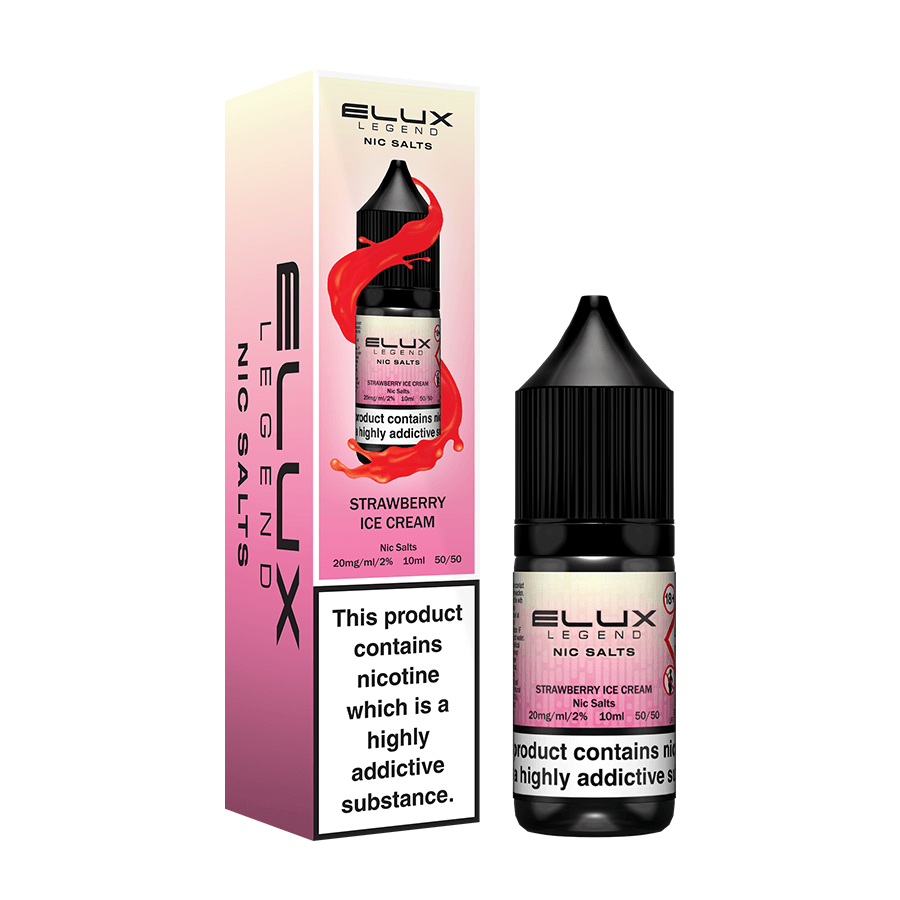 Strawberry Ice Cream Elux Legend Vape Juice Tablites Strawberry Ice Cream Elux Legend Vape Juice Tablites