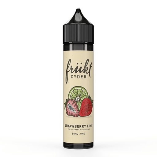 Strawberry Lime Shortfill E-Liquid by Frukt Cyder 50ml- 5056318203980 - TABlites