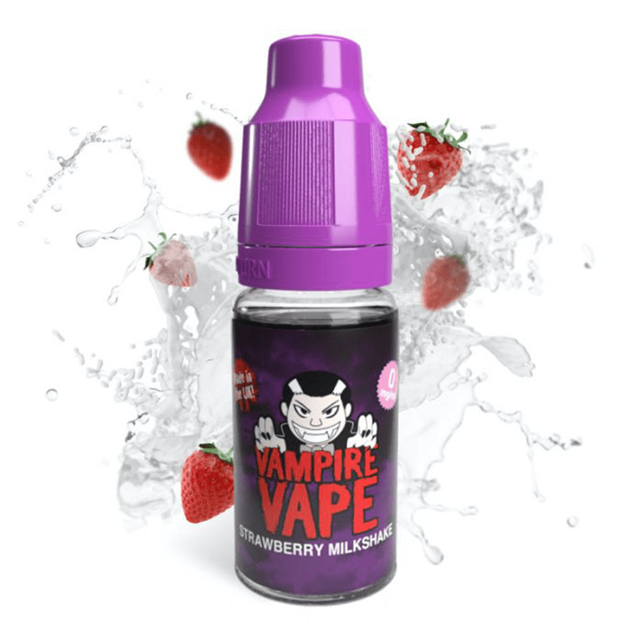 Strawberry Milkshake E Liquid By Vampire Vape 10ml — Tablites