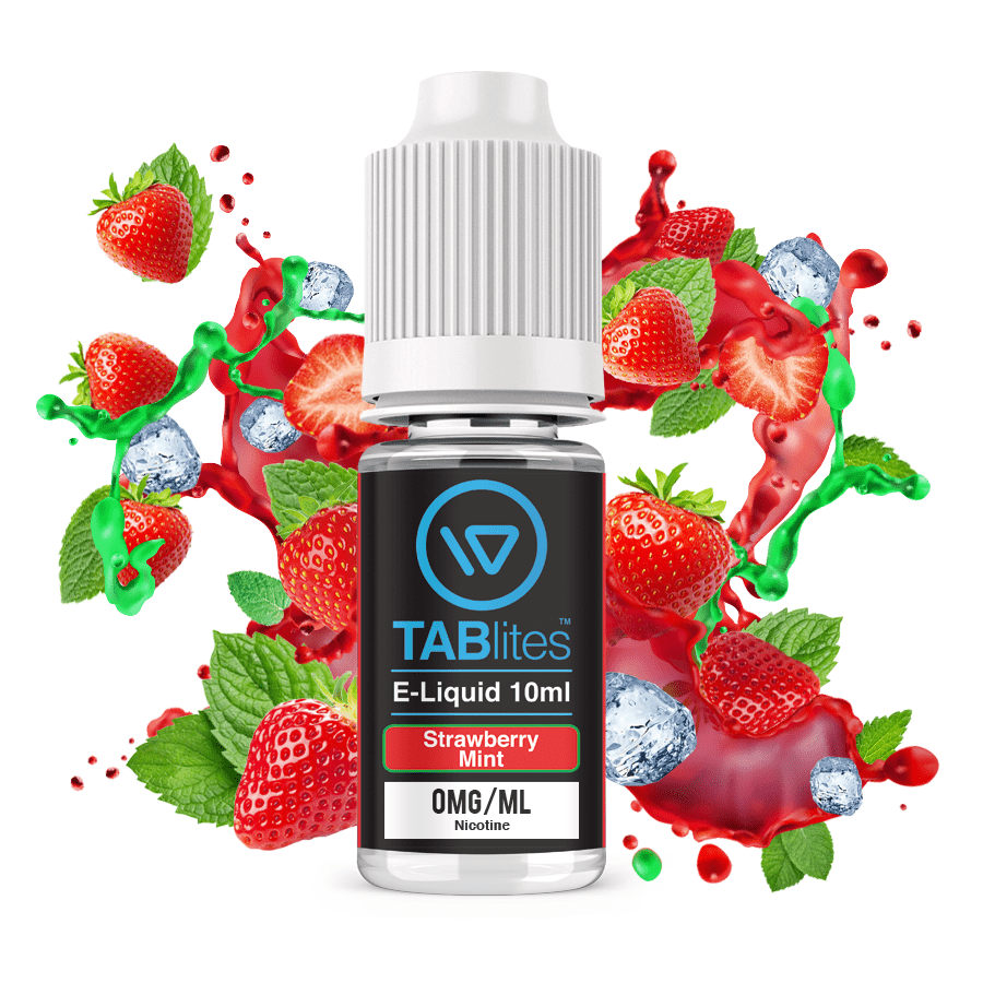 Strawberry Mint E-Liquid by Tablites Strawberry Mint E-Liquid by Tablites