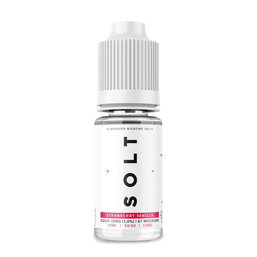 Strawberry Vanilla Nic Salt E-Liquid by Solt- 5060705655375 - TABlites