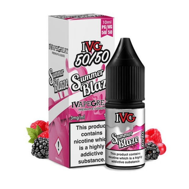 Summer Blaze E-Liquid by IVG 50/50- 5056348010398 - TABlites