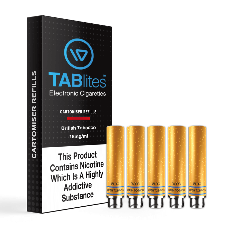 TABlites British Tobacco Cartomisers V2