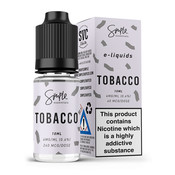 Tobacco E-Liquid by Simple Essentials