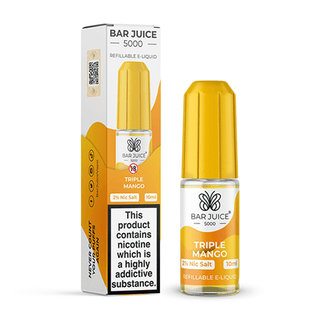 Triple Mango Bar Juice 5000 Nic Salt E-liquid 10ml