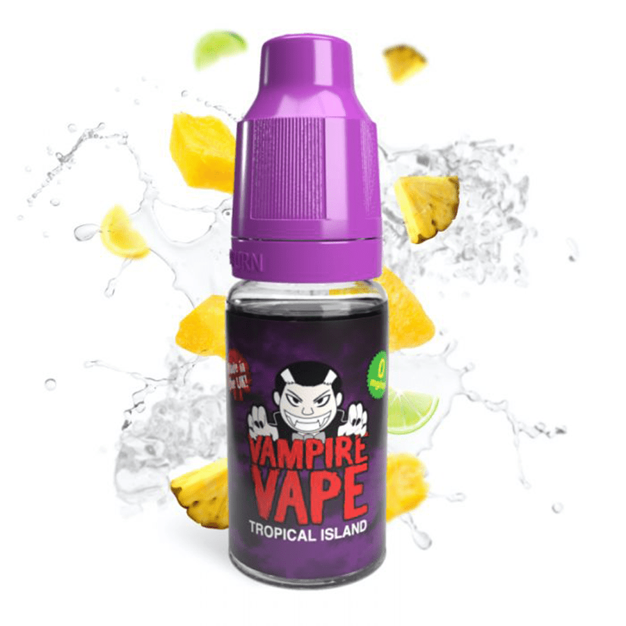 Tropical Island E-Liquid by Vampire Vape 10ml- 5060505373745 - TABlites