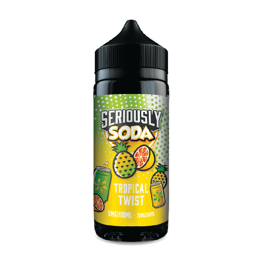 Tropical Twist Shortfill E-Liquid by Seriously Soda 100ml- 5056168880287 - TABlites