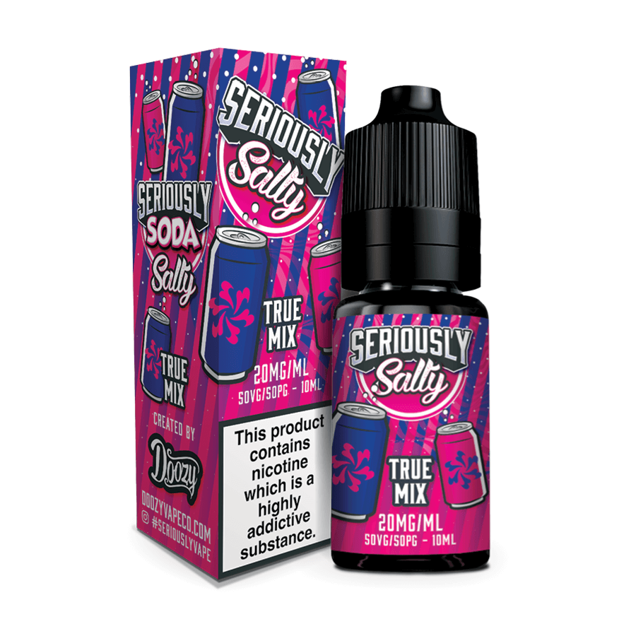 True Mix Seriously Salty Soda by Doozy Vape — TABlites