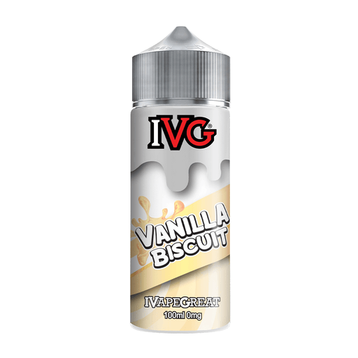 Vanilla Biscuit Short Fill E-Liquid by IVG 100ml- 5056617540267 - TABlites
