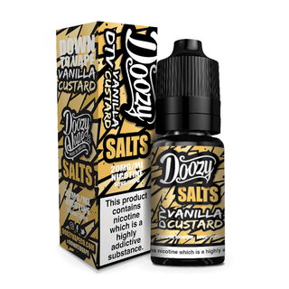 Vanilla Custard Nic Salt E-Liquid by Doozy Vape Co. 10ml- 5056168843022 - TABlites