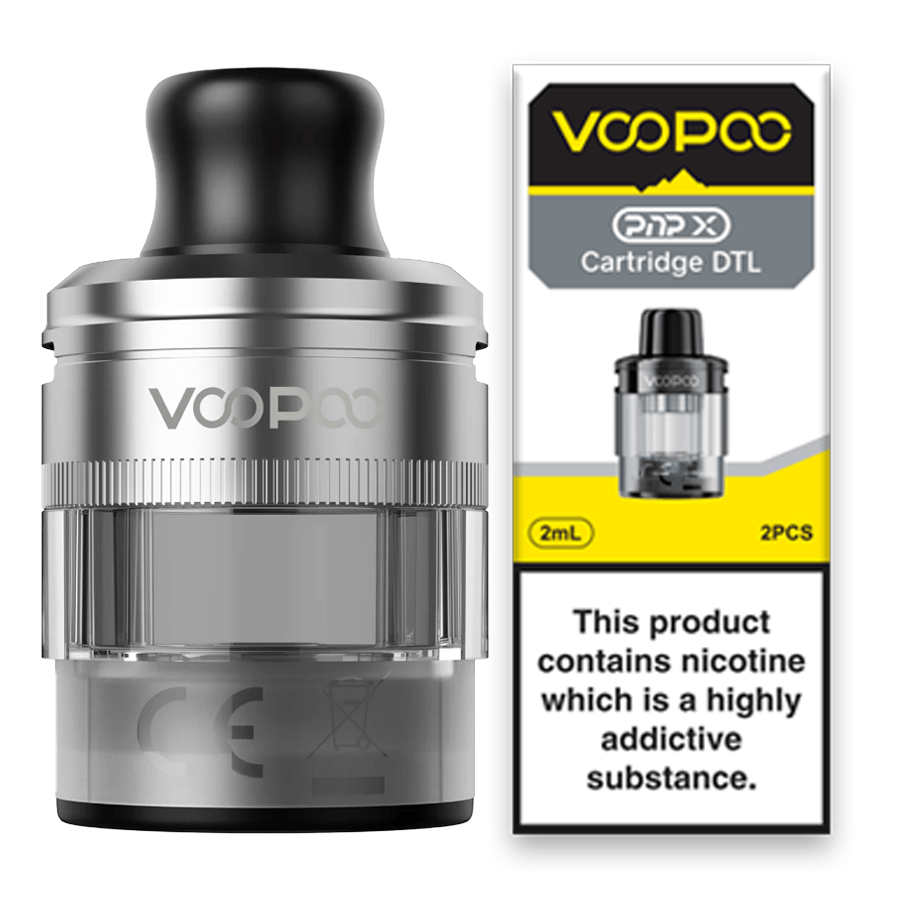 Voopoo PNP X Cartridges | MTL and DTL Versions (2 pack) Tablites Voopoo PNP X Cartridges | MTL and DTL Versions (2 pack) Tablites