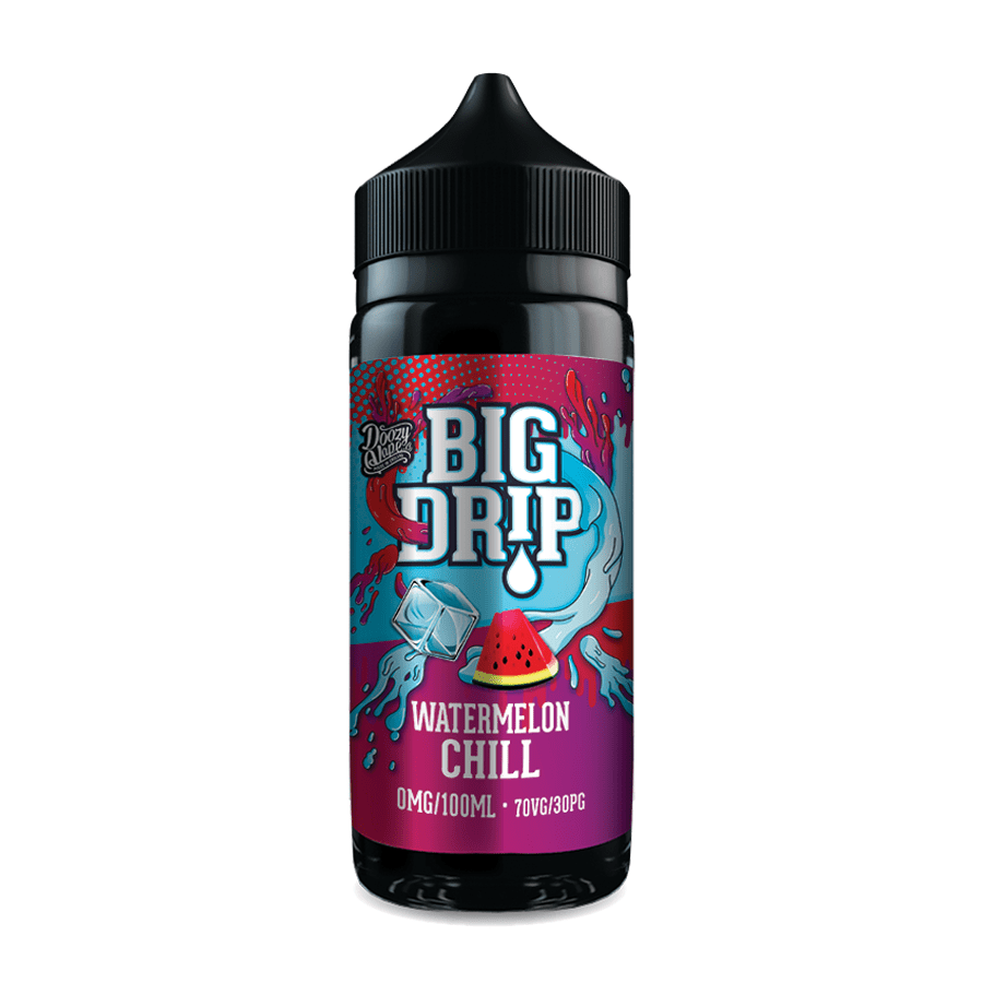 Watermelon Chill Shortfill E-Liquid by Big Drip 100ml Tablites Watermelon Chill Shortfill E-Liquid by Big Drip 100ml Tablites