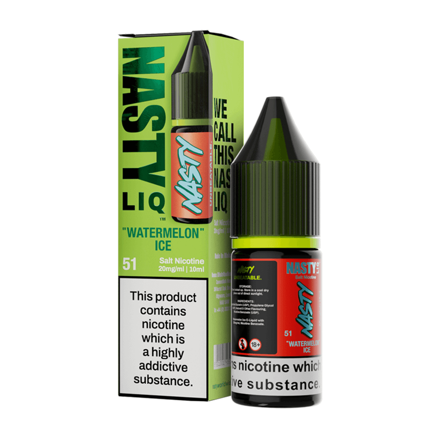 Watermelon Ice Nastyliq Vape Juice by Nasty Juice Tablites Watermelon Ice Nastyliq Vape Juice by Nasty Juice Tablites