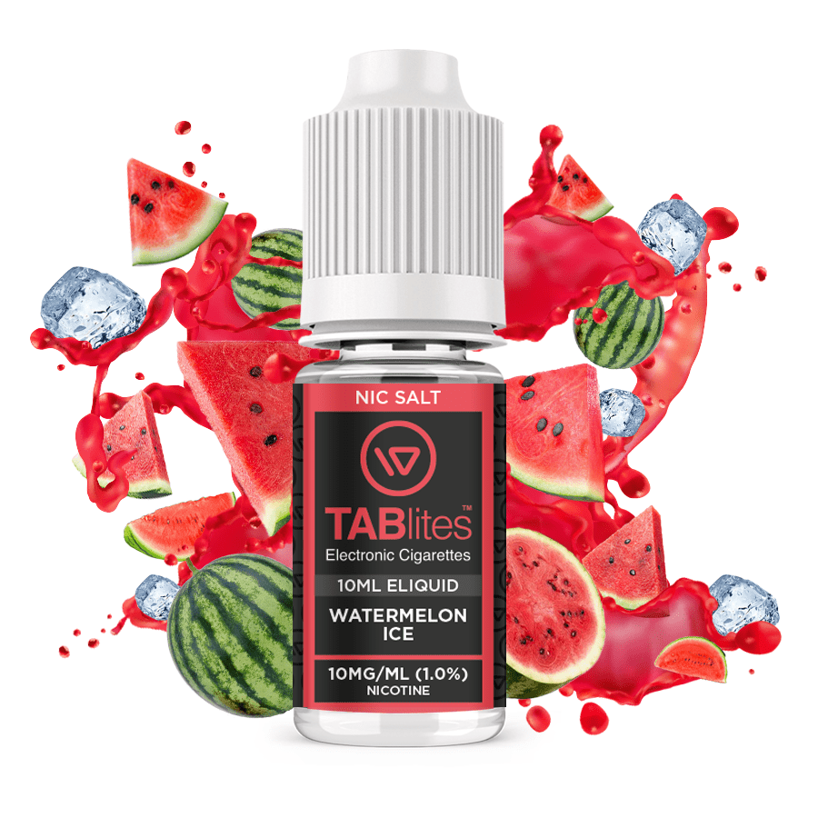 watermelon ice vape juice salt nic Watermelon Ice Nic Salt 10ml E-Liquid by Tablites