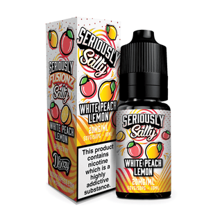 White Peach Lemon Seriously Salty Fusionz by Doozy Vape
