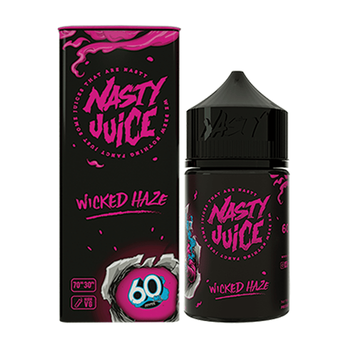 Wicked Haze Shortfill E-Liquid by Nasty Juice 50ml- 5060656820150 - TABlites